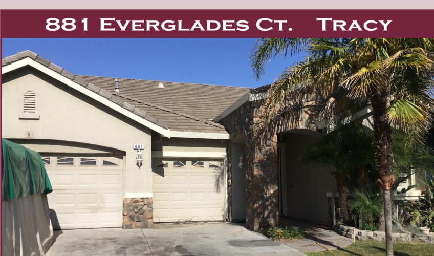 881 EVERGLADES CT. TRACY